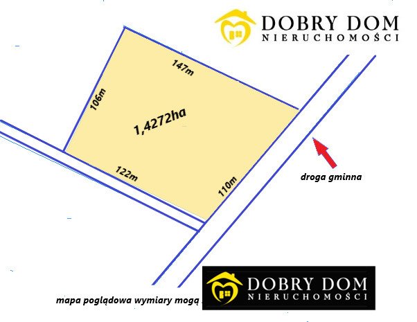 Działka rolna z drzewami, 14 272 m², Zabłudów Zabłudów  14 272m2 Foto 1