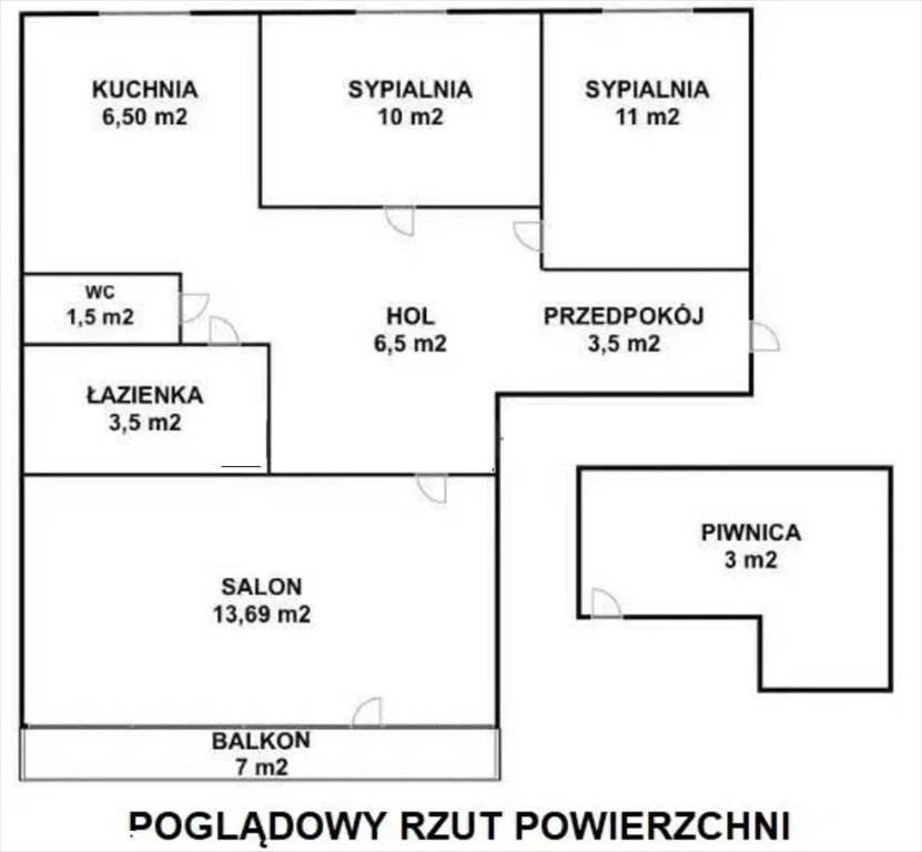 Mieszkanie trzypokojowe na sprzedaż Warszawa, Ursynów, Ursynów-Centrum  56m2 Foto 12