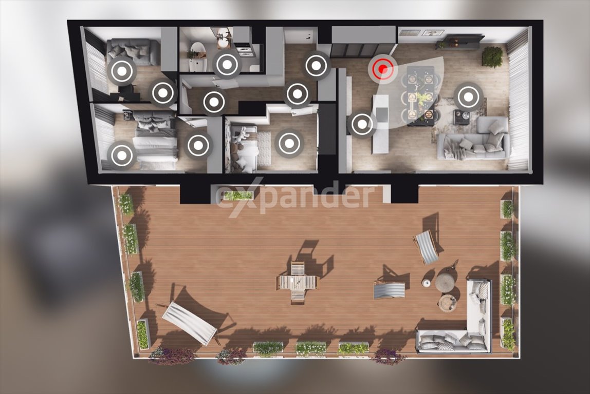 Mieszkanie czteropokojowe  na sprzedaż Poznań, Naramowice, Naramowicka  86m2 Foto 1