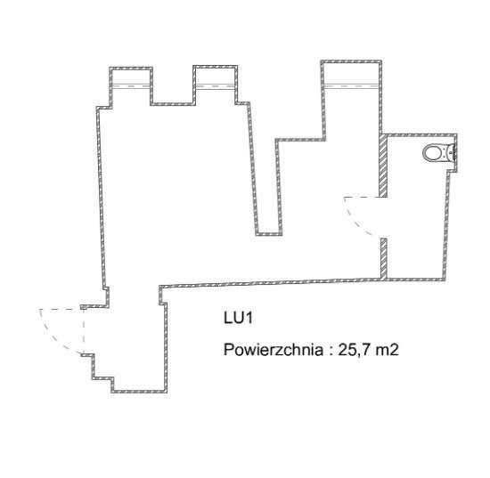 Mieszkanie trzypokojowe na wynajem Kraków, Krowodrza, Łobzów, Konarskiego  26m2 Foto 2