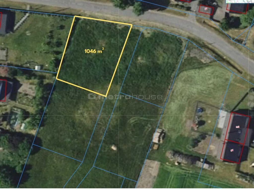 Działka 1046 m² w Krasowicach z mediami i widokiem na zieleń Krasowice  1 046m2 Foto 1