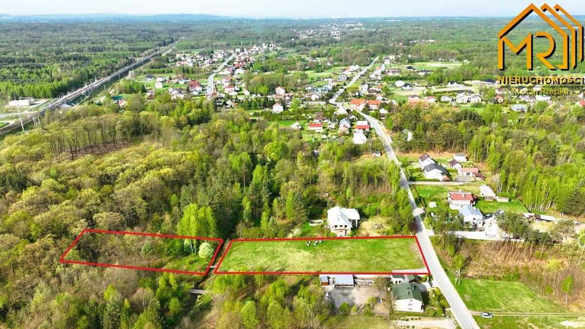 Działka budowlana na sprzedaż Jodłówka-Wałki  5 400m2 Foto 1