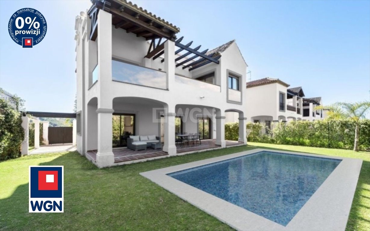 Willa z widokiem na morze, basen i golf w Estepona Hiszpania, Estepona, Z WIDOKIEM NA MORZE!  338m2 Foto 1