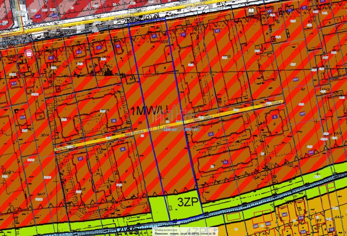 Działka pod zabudowę wielorodzinną i usługi, 6516 m² Piaseczno, Jana Pawła II  6 516m2 Foto 1