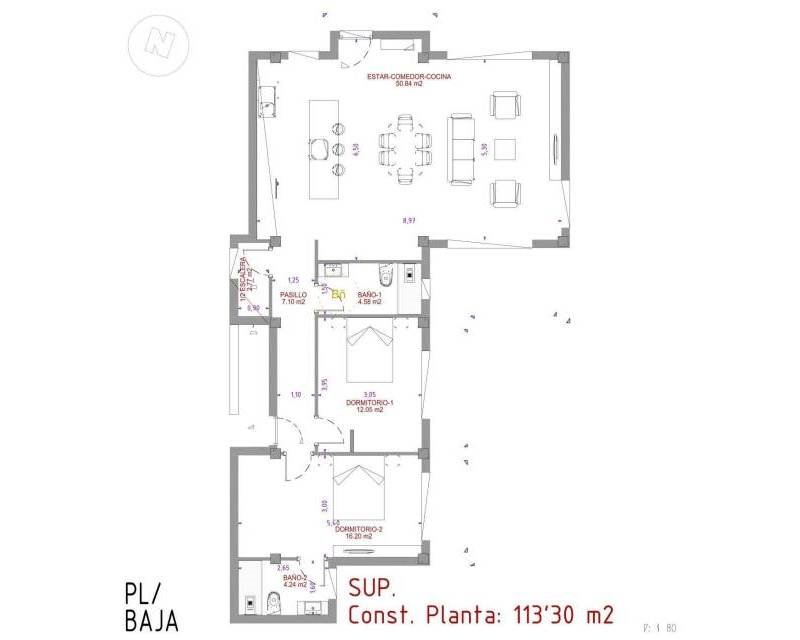 Dom na sprzedaż Hiszpania, Polop, Hiszpania, La Alberca  224m2 Foto 11