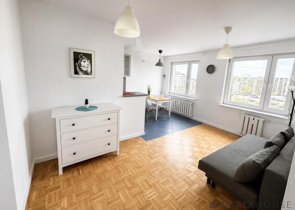 Przestronne 2-pokojowe mieszkanie z widokiem na wschód i zachód Warszawa, Praga-Południe, Tadeusza Manteuffla  47m2 Foto 1
