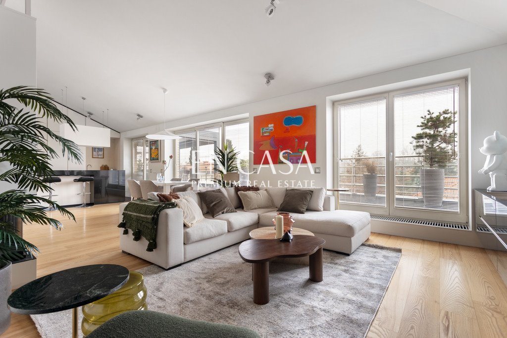 Mieszkanie czteropokojowe  na wynajem Warszawa, Wilanów, Zawady, Zaściankowa  131m2 Foto 1