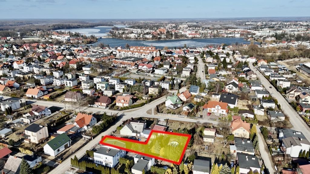 Działka budowlana 529 m² w Iławie – blisko centrum i natury Iława, Działdowska  529m2 Foto 1