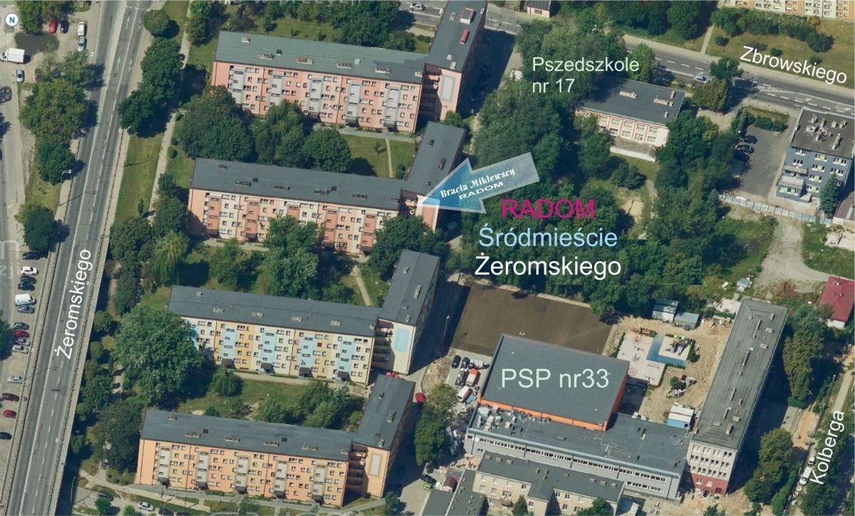 Mieszkanie trzypokojowe na sprzedaż Radom, Śródmieście, Stefana  Żeromskiego  46m2 Foto 13