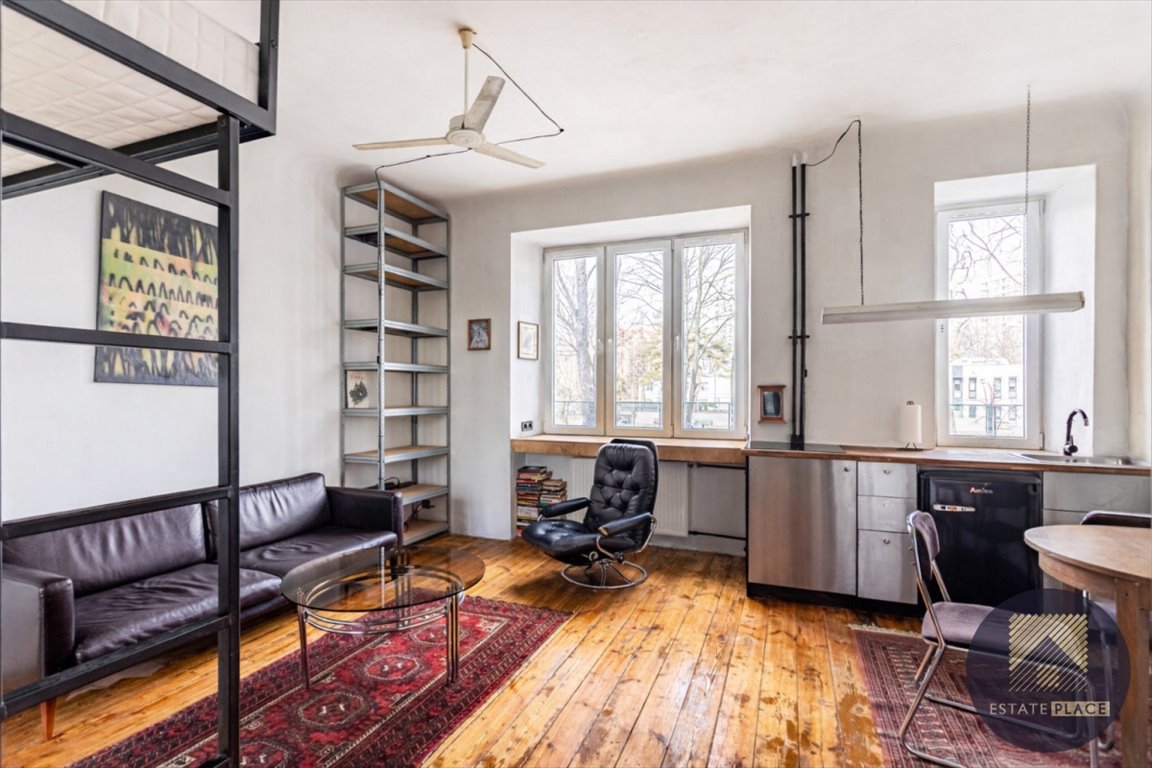 Stylowe 26,2 m² z antresolą, blisko metra Warszawa, Wola, Ludwiki  26m2 Foto 1