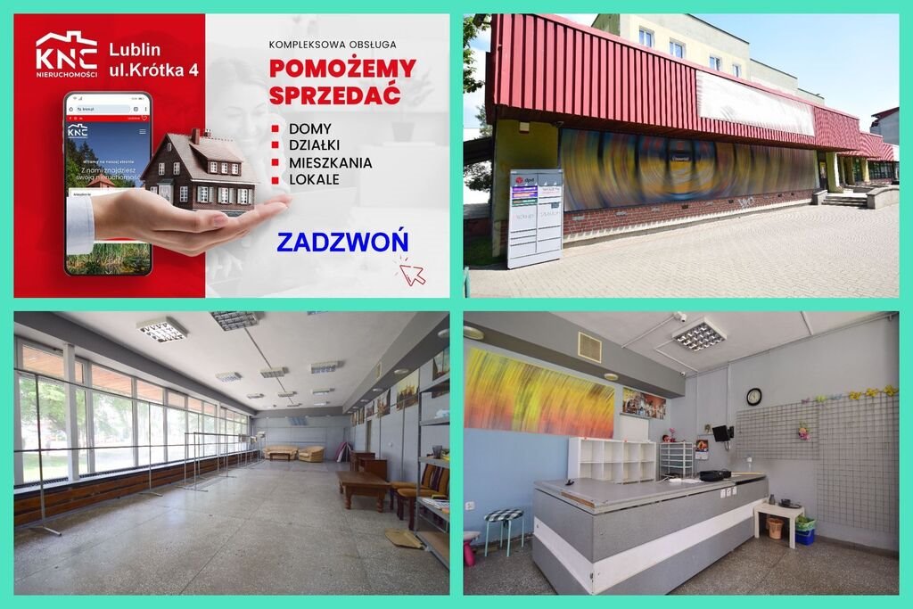Lokal usługowy 251 m² z wejściem z chodnika - Lublin Lublin, Aleja Kraśnicka  251m2 Foto 1