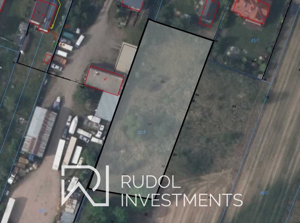 Na sprzedaż działka 2500 m² w Kazuń-Bielany z możliwością zabudowy Kazuń-Bielany, Kwiatowa  2 500m2 Foto 1