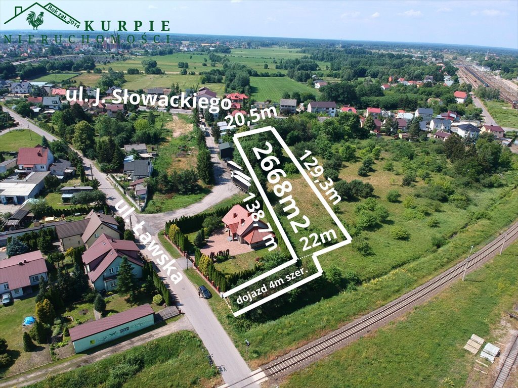 Działka budowlana na sprzedaż Ostrołęka  2 668m2 Foto 1