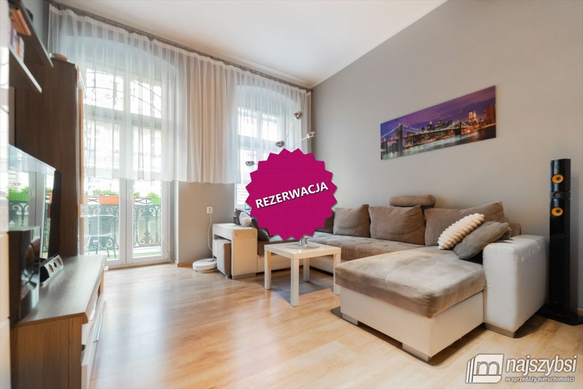 Przestronne 2 pokoje z balkonem, niski czynsz, potencjał Szczecin, Śródmieście, Bohaterów Getta Warszawskiego  61m2 Foto 1