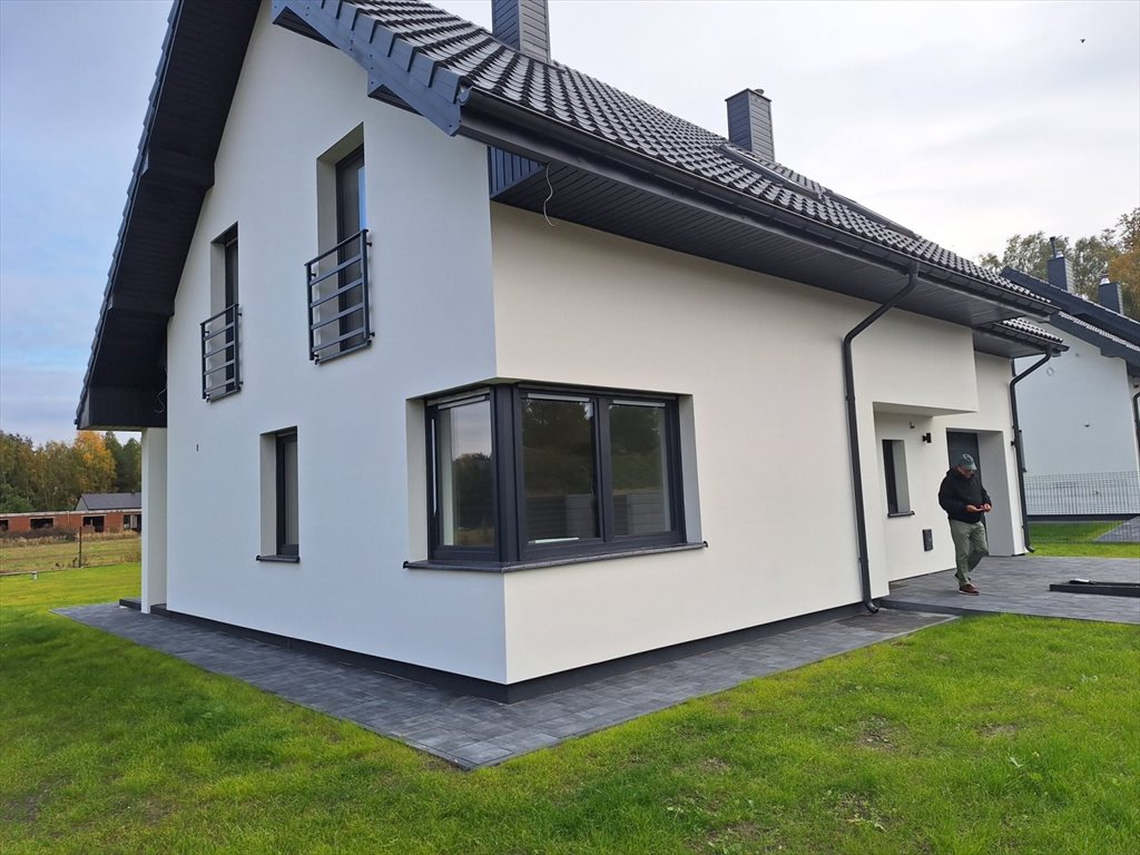 Dom 206 m² z garażem, ogrzewaniem podłogowym i tarasem Łódź, Polesie, Huta Jagodnicka  206m2 Foto 1