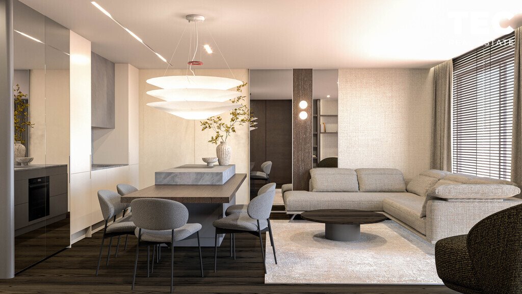 Zapraszam do 61,58 m² apartamentu z panoramicznym widokiem na Park Lotników Kraków, Śródmieście, Mogilska  62m2 Foto 1