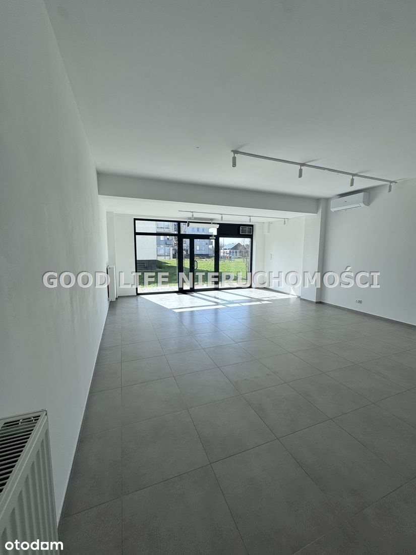 Lokal usługowy 49 m2 z witrynami, klimatyzacją i opcją aranżacji Rzeszów, Projektant, Panoramiczna  49m2 Foto 1