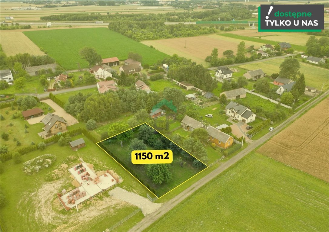 Działka inna na sprzedaż Kościelec, Madalin  1 150m2 Foto 2