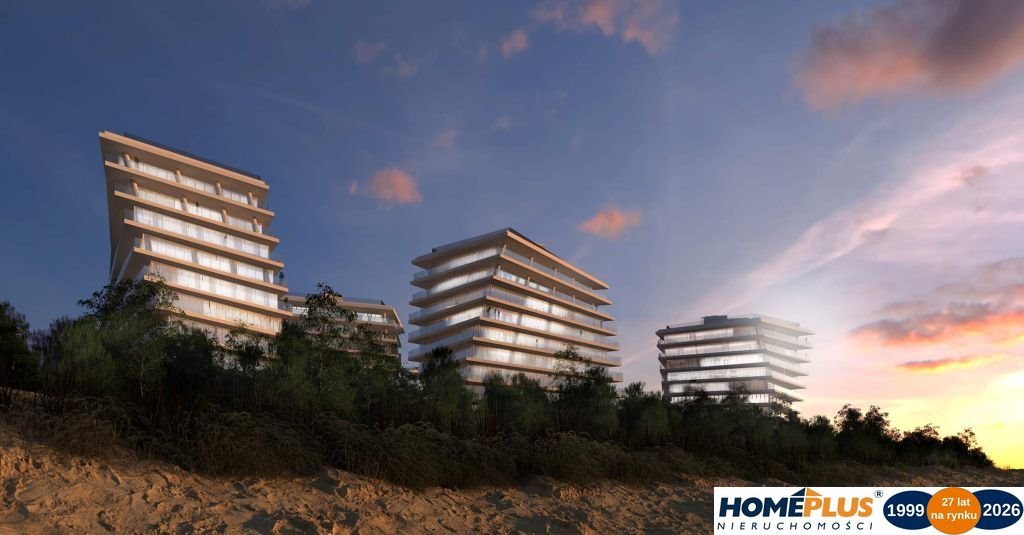 Apartament z widokiem na morze, 3 pokoje, inwestycja Międzyzdroje, Gryfa Pomorskiego  68m2 Foto 1