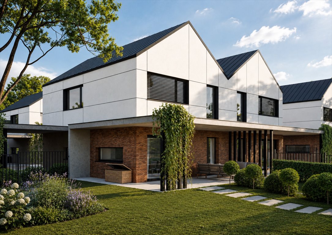 Sprzedam nowoczesny bliźniak 111 m² z ogrodem i tarasem Rząska, Cicha 1, Cicha  111m2 Foto 1