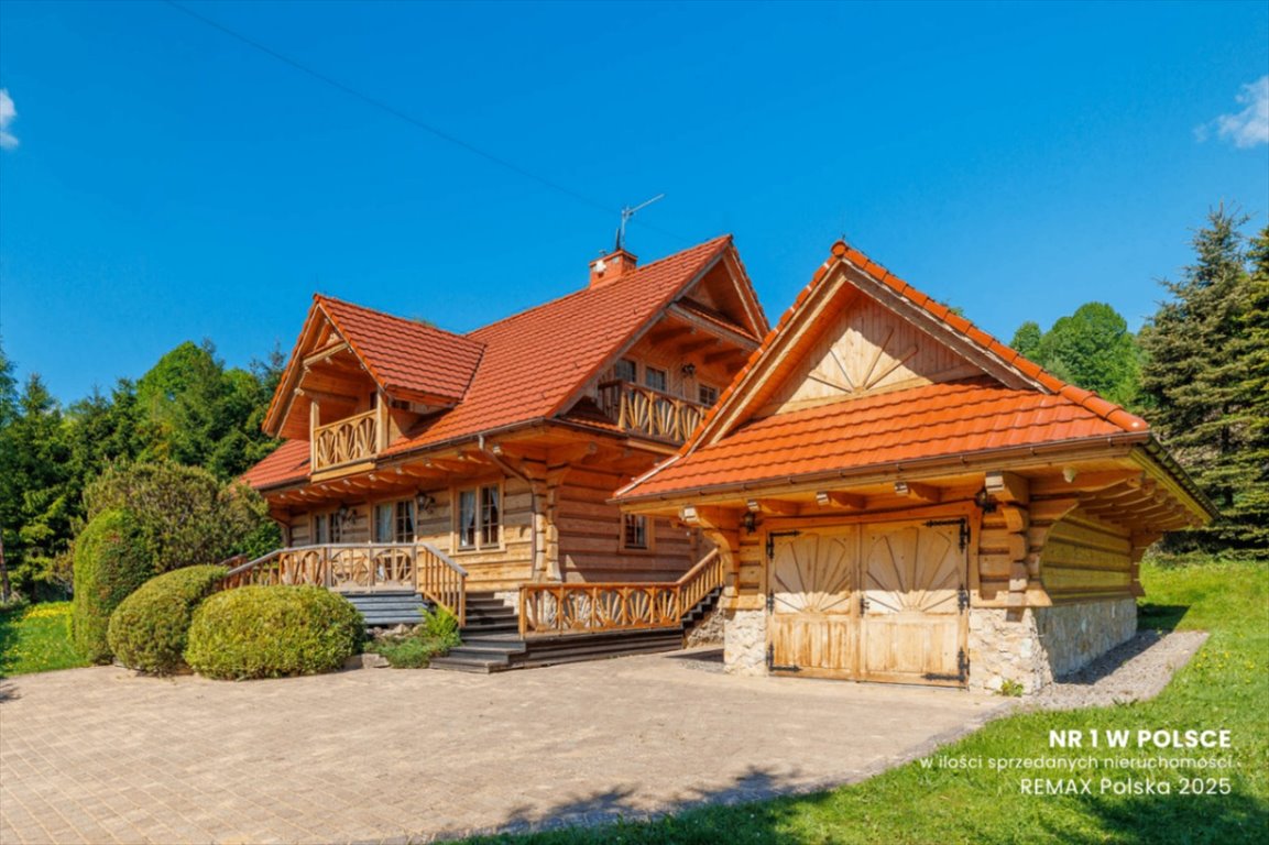Urokliwy dom z bala w sercu Beskidów, 150 m² Stryszawa, 508A  150m2 Foto 1