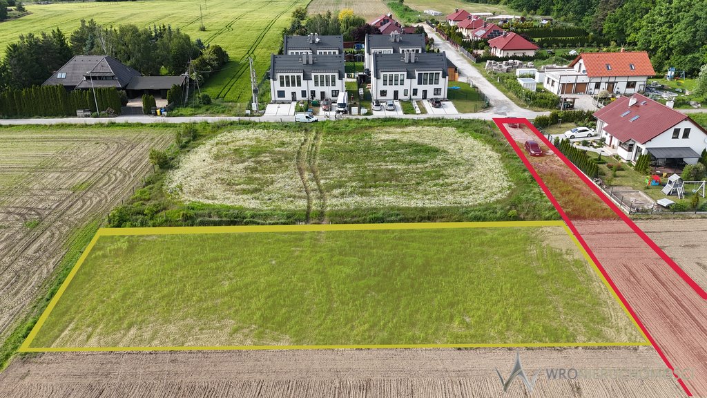 Działka budowlana 1063 m² z dostępem do mediów i lasem Błonie, Leśna  1 063m2 Foto 1