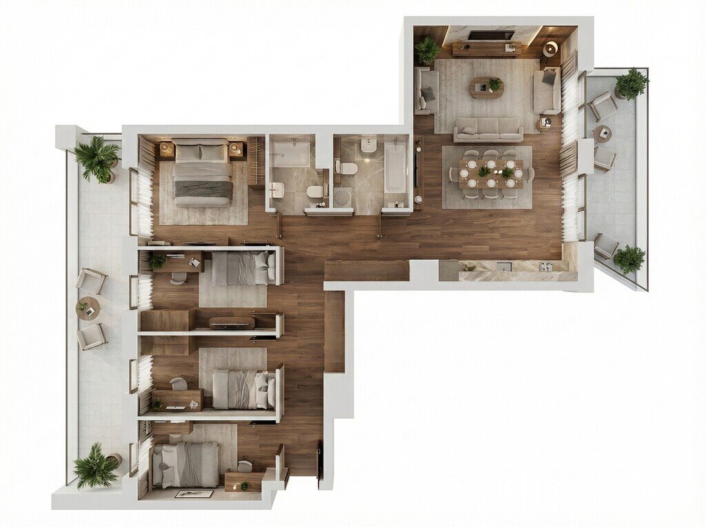 Mieszkanie na sprzedaż Kraków, Łagiewnicka  98m2 Foto 1