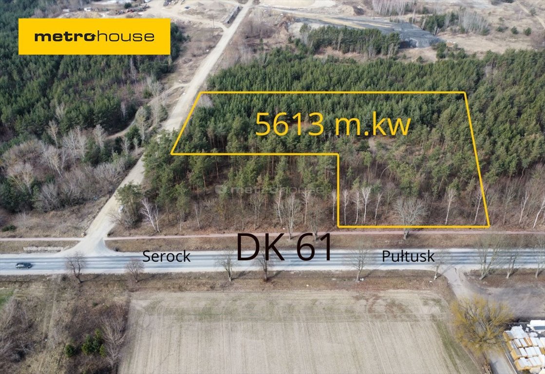 Działka budowlana na sprzedaż Dzierżenin  5 613m2 Foto 1