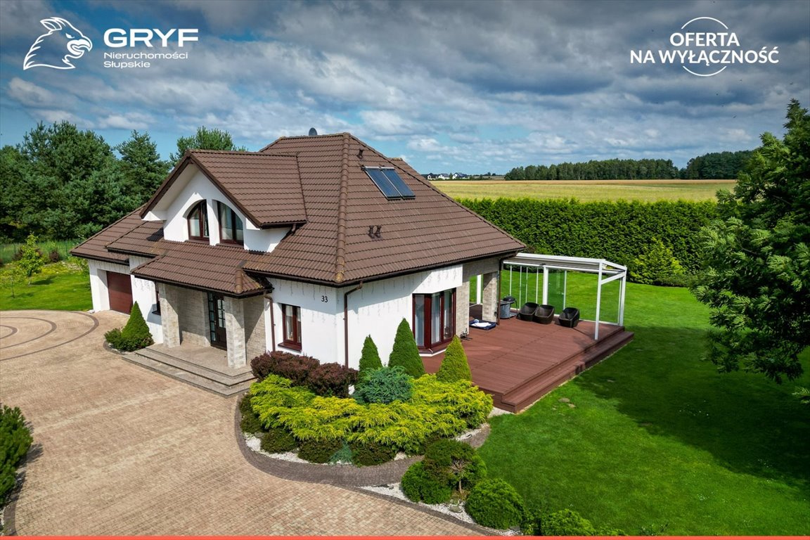 Dom wolnostojący 248 m² z garażem, ogród, spokój Bierkowo  248m2 Foto 1