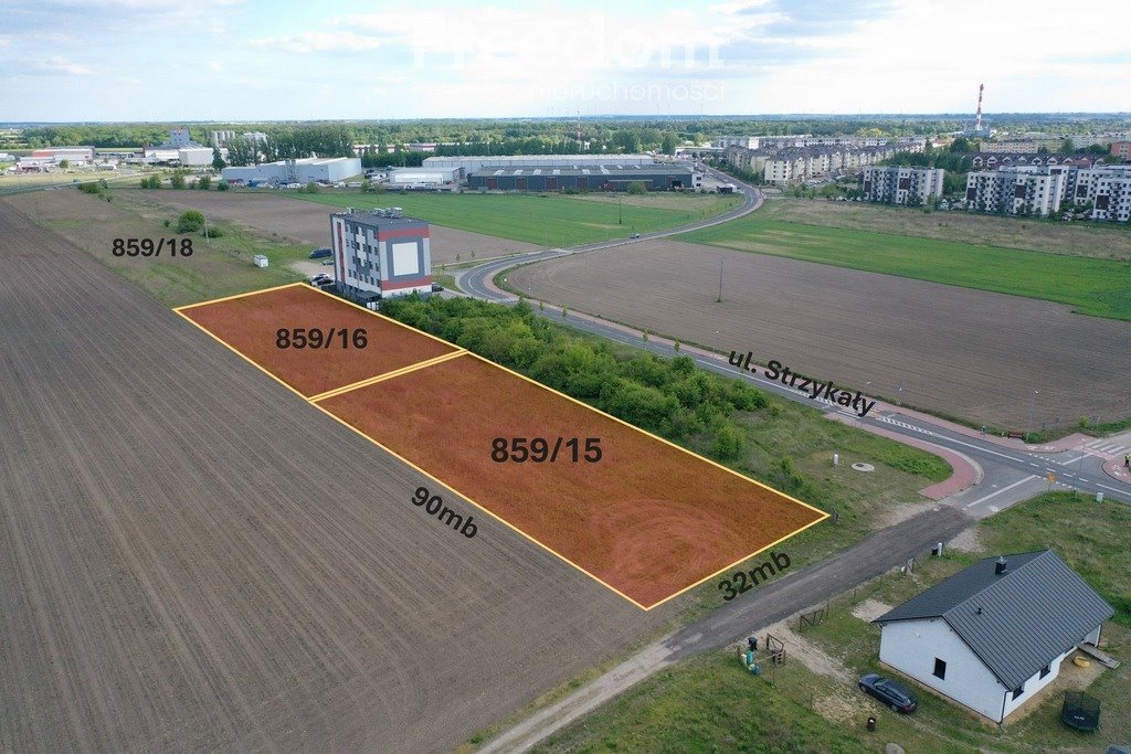 Działka komercyjna na sprzedaż Września, Michała Strzykały  2 882m2 Foto 1