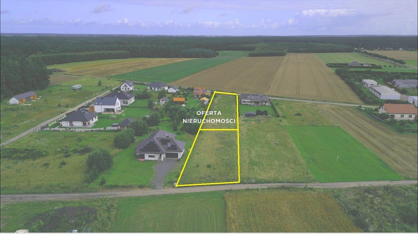 Działka budowlana 3000 m² w centrum Charzyna – pełna infrastruktura Charzyno, Rowerowa  3 000m2 Foto 1