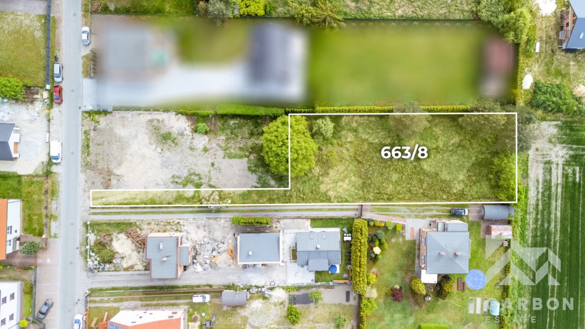 Działka budowlana na sprzedaż Gierałtowice, Mickiewicza  1 441m2 Foto 1