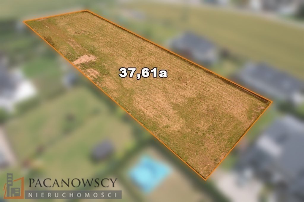 Działka 37,61 ara z mediami, blisko Krakowa Zielonki  3 761m2 Foto 1