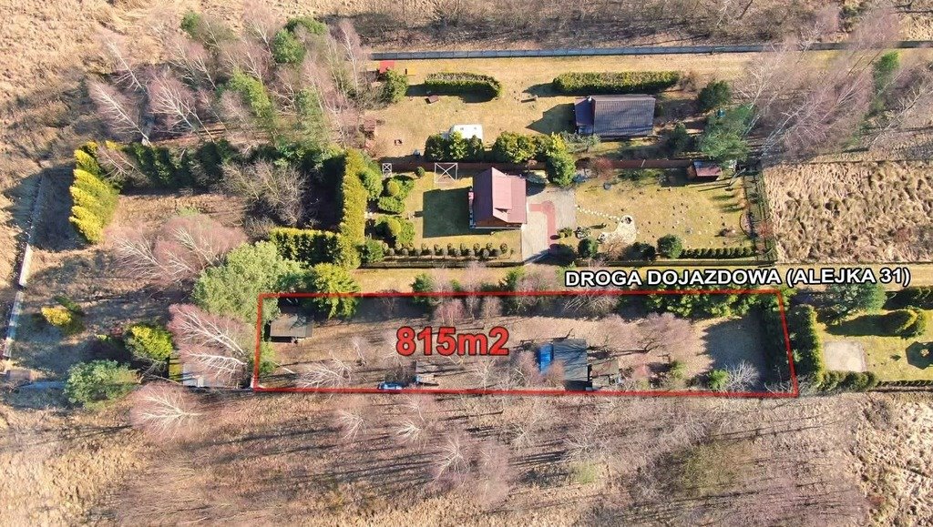Urokliwa działka 815 m² blisko lasu – spokój i natura Szyszki  815m2 Foto 1