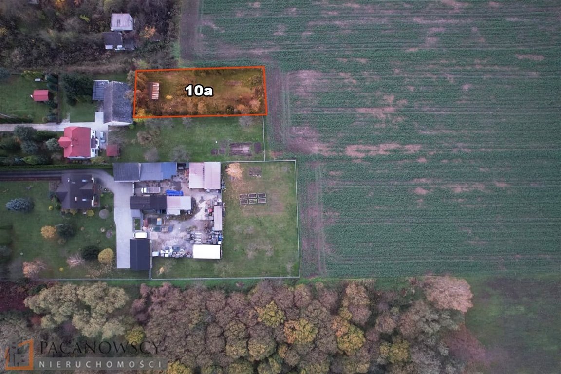 Działka budowlana 10 arów z budynkiem w Nowej Hucie Kraków, Nowa Huta, Nowa Huta  1 000m2 Foto 1