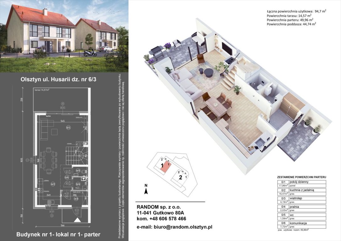 Dom na sprzedaż Olsztyn, Husarii  110m2 Foto 10