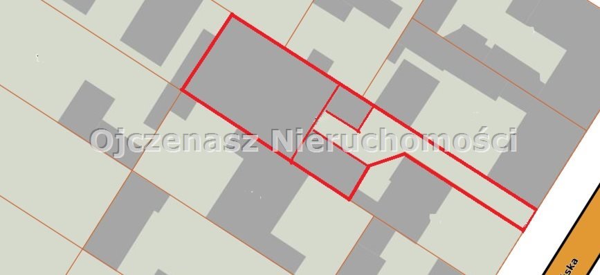 Polecam inwestycyjną działkę w centrum Bydgoszczy z halami i mieszkaniami Bydgoszcz, Centrum  930m2 Foto 1