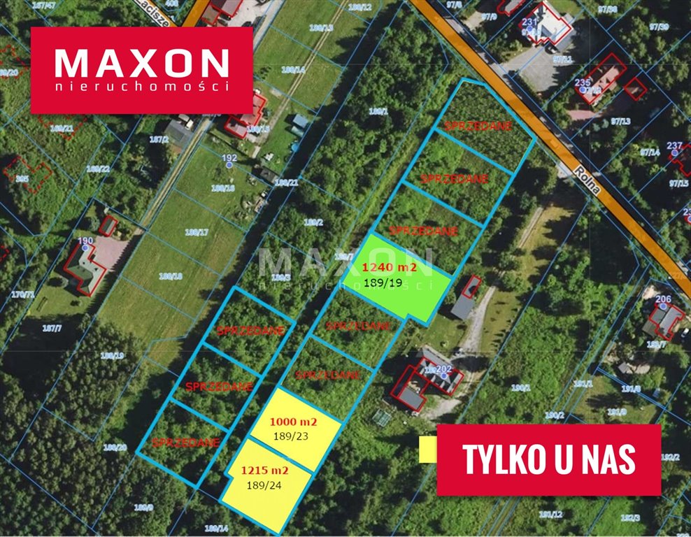 Działka budowlana na sprzedaż Kajetany  1 240m2 Foto 1