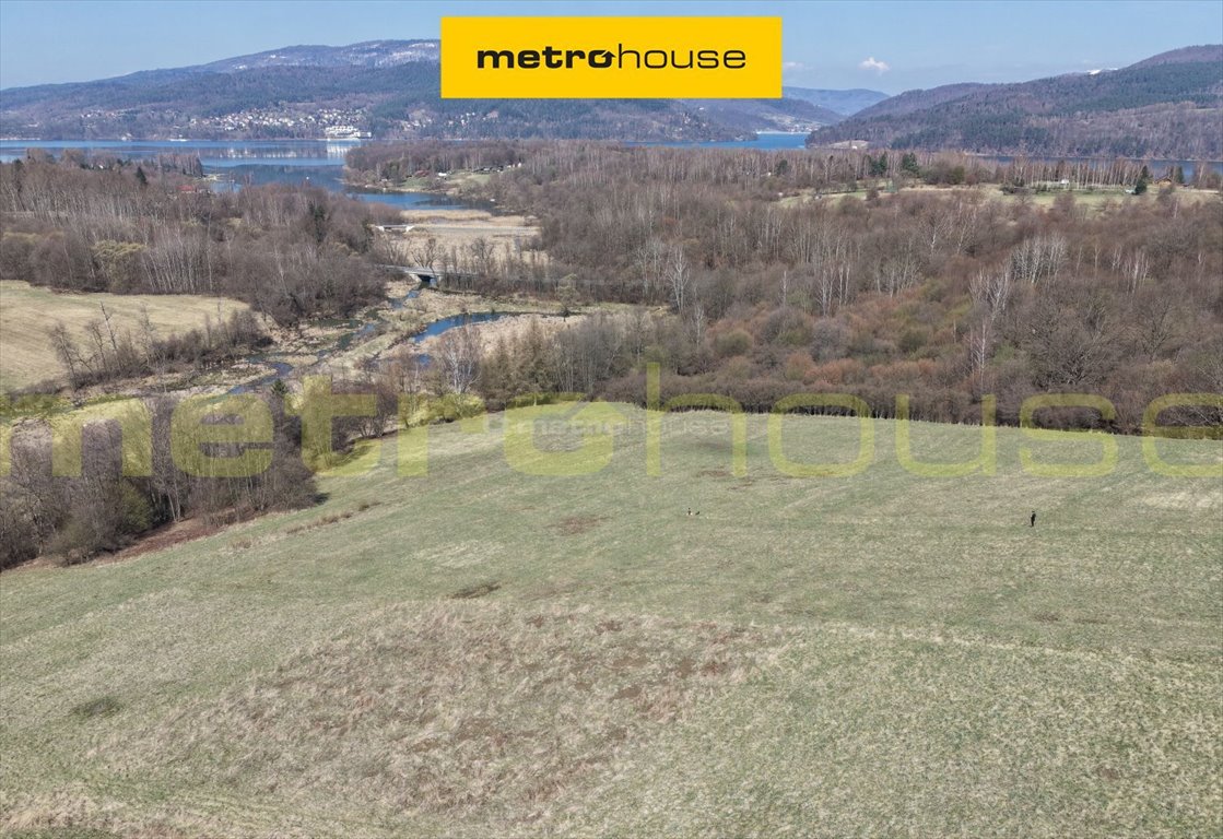 Działka z widokiem na jezioro i góry, 1407 m2 Żywiec  1 400m2 Foto 1