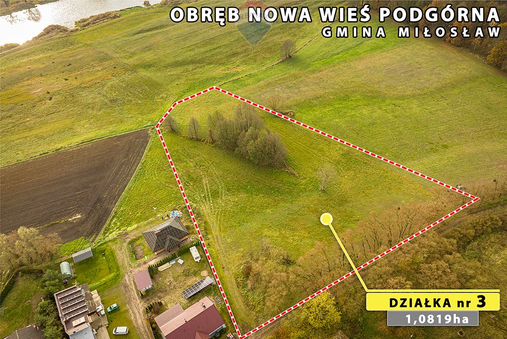 Działka budowlana na sprzedaż Nowa Wieś Podgórna  10 819m2 Foto 11