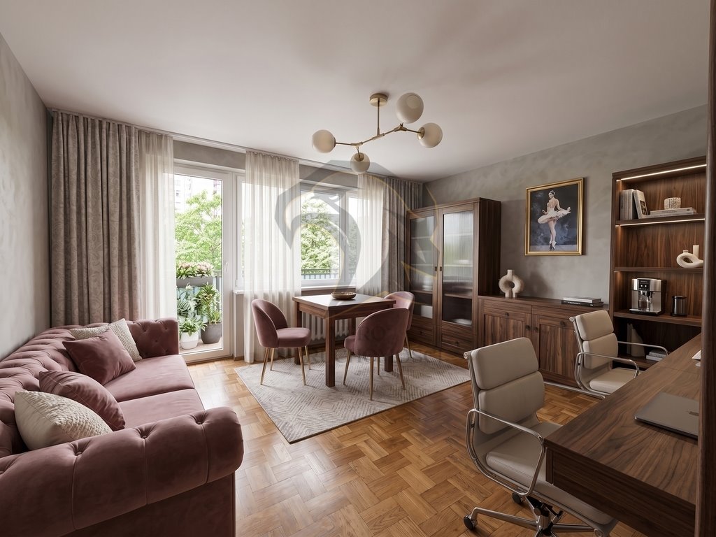 Mieszkanie 35 m² w Warszawie (z balkonem i osobną kuchnią) Warszawa, Bemowo, Groty  35m2 Foto 1