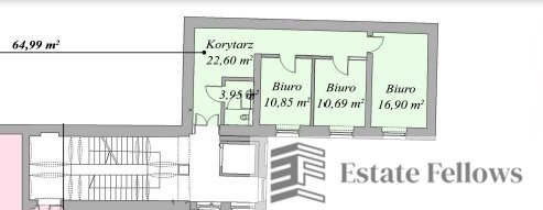Lokal użytkowy na wynajem Kraków, Krupnicza  65m2 Foto 2