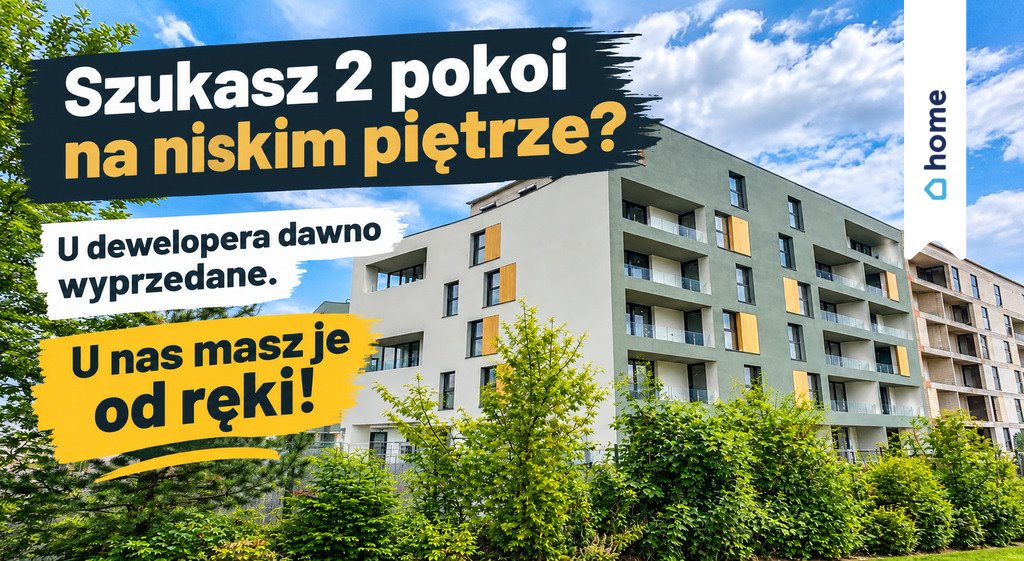 Dwupokojowe mieszkanie z tarasem i zielonym terenem - Tychy Tychy, Żorska  45m2 Foto 1