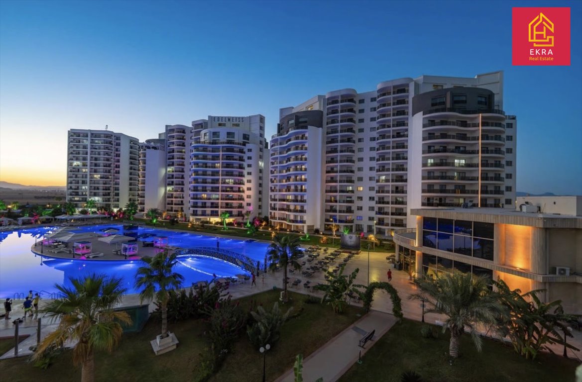 Przestronne studio z widokiem na morze i góry Cypr, Iskele Long Beach Şehit İlker Karter Caddesi, Şehit İlker Karter Caddesi  57m2 Foto 1