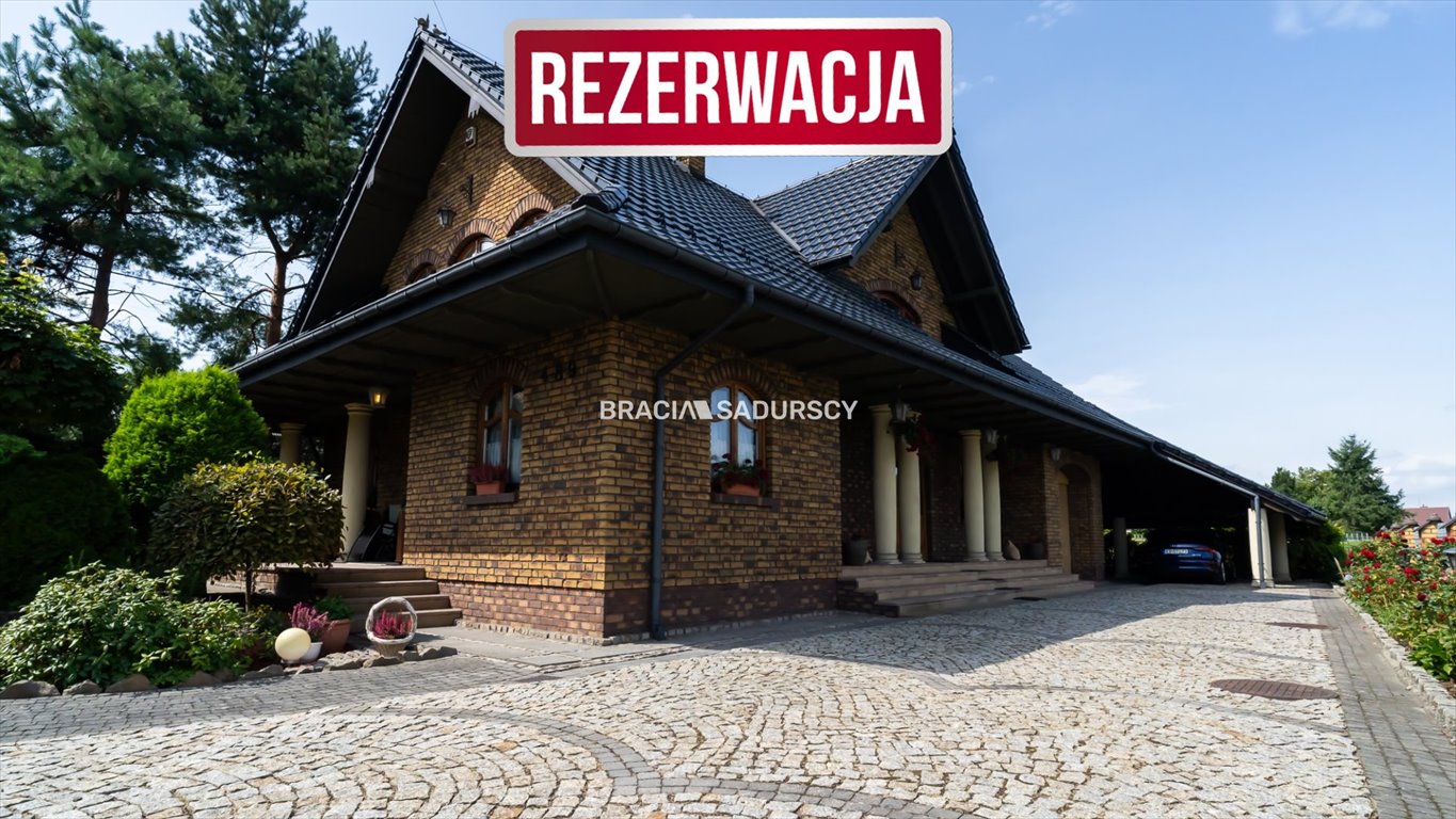 Solidny dom wolnostojący 200 m2 z garażem i panelami słonecznymi Wieliczka, Węgrzce Wielkie, Piaski  201m2 Foto 1