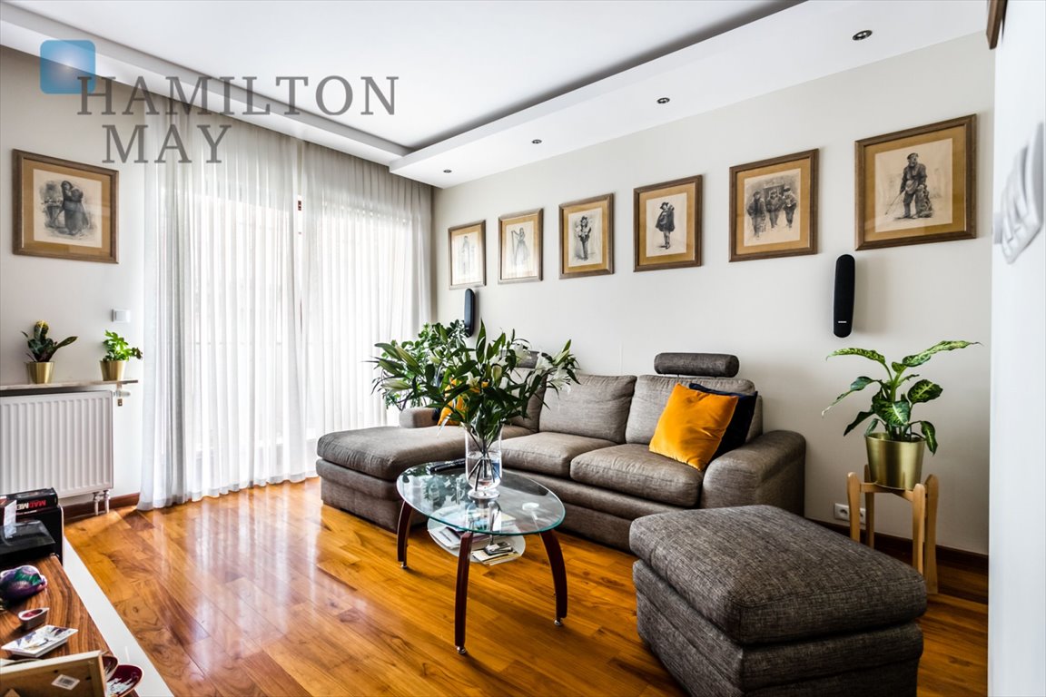 Mieszkanie trzypokojowe na wynajem Warszawa, Wilanów, Sarmacka  70m2 Foto 1