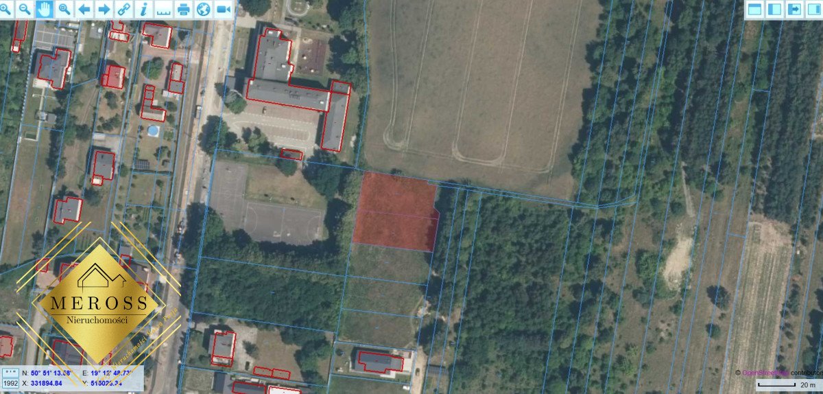 Działka 1716 m² w Rędzinach, media w drodze - polecam! Rędziny  1 716m2 Foto 1