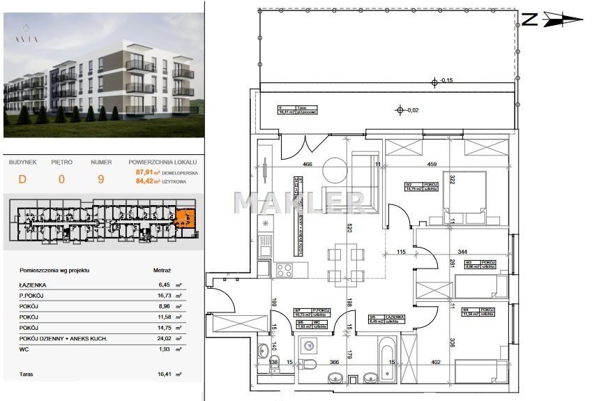 Mieszkanie czteropokojowe  na sprzedaż Bydgoszcz, Szwederowo  85m2 Foto 3