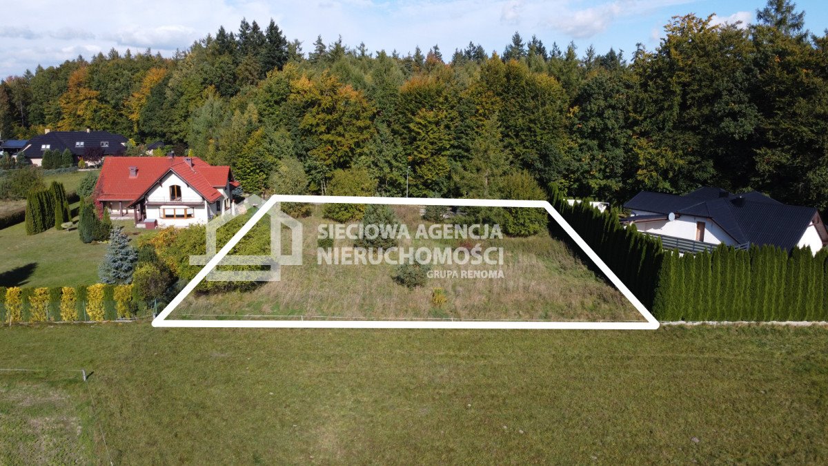 Działka 1880 m² przy lesie, warunki zabudowy - polecam! Kartuzy  1 880m2 Foto 1