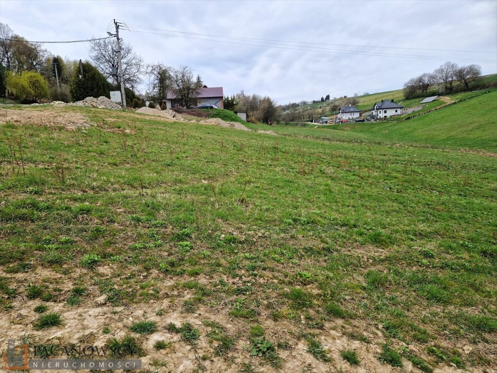 Działka budowlana 12 arów z mediami, I linia asfaltu Kozierów  1 200m2 Foto 1